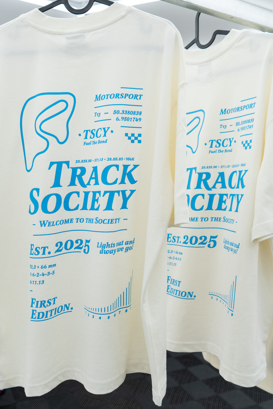 TSCY T-Shirt Lim. cream/blue