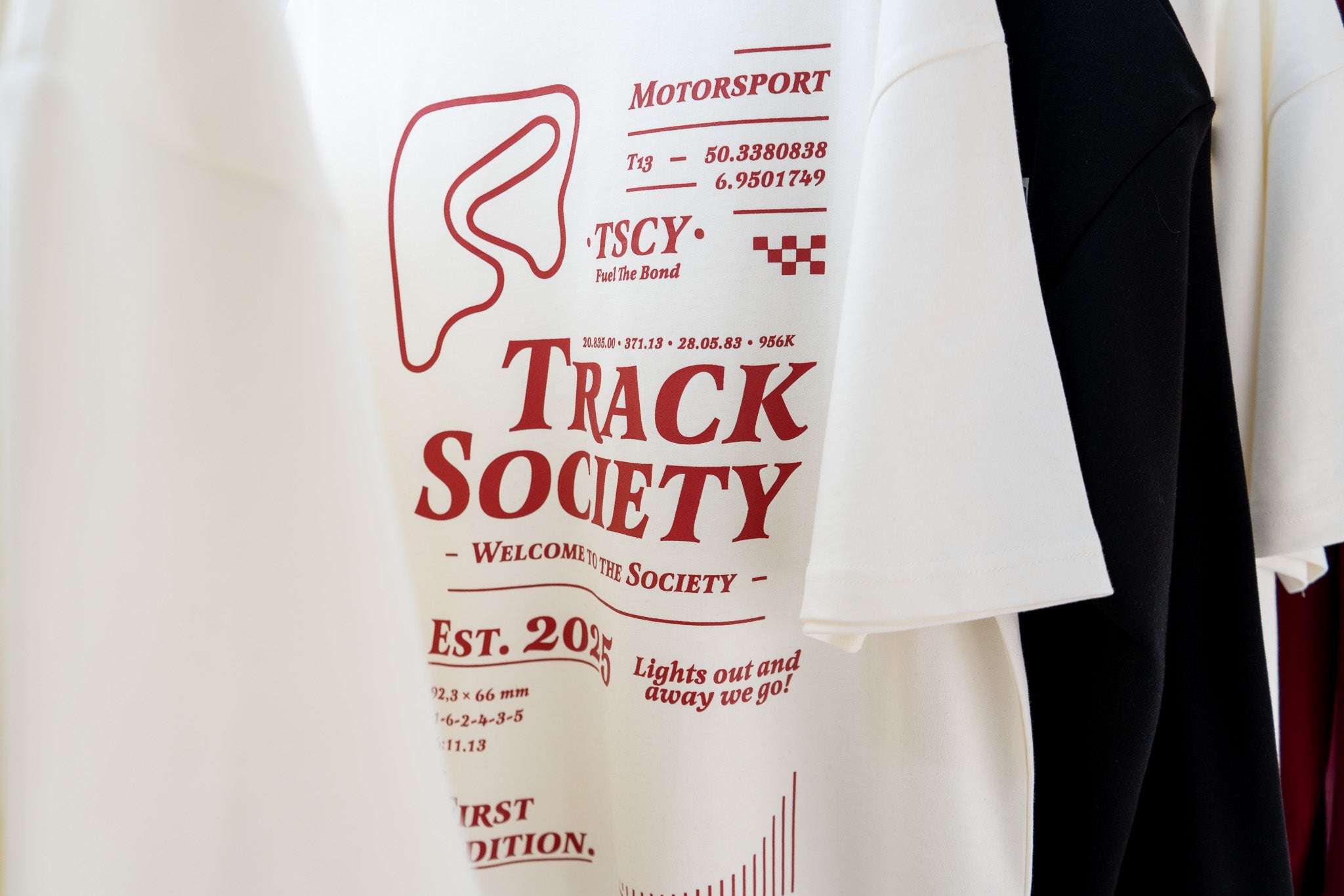 TSCY T-Shirt Lim. creme/burgundy