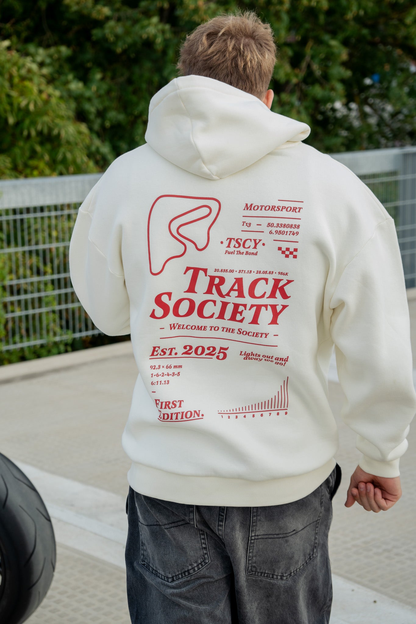 TSCY Hoodie Limited Cream