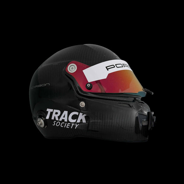 Track Society Sticker white