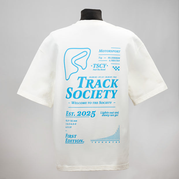 TSCY T-Shirt Lim. cream/blue